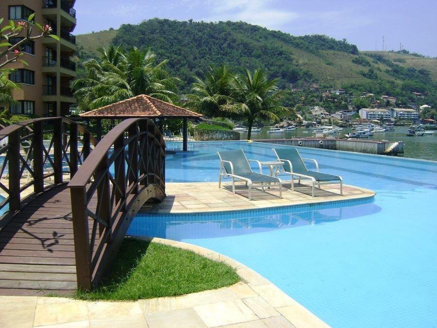 Angra dos Reis - Apartamentos com Vista para o mar OU para piscina Condomínio Porto Bali Bagian luar foto